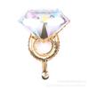 Colorful Mini Diamond Ring Balloon for Weddings & Kids' Toys