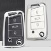 Tpu Car Key Case Full Cover Fob For Vw Volkswagen Golf 7 Mk7 Tiguan Mk2 For Seat Ateca Leon Fr 2 Ibiza For Skoda Octavia