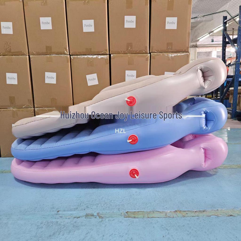 Thickened Flocking Inflatable Pregnancy Bed and Pillow Pad for Comfort
