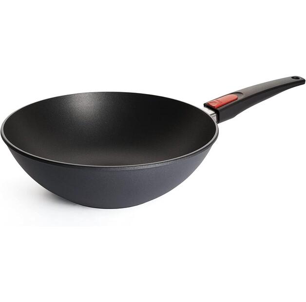 

Сковорода Woll Diamond Lite чугунная с поворотной ручкой и лопаткой для индукционных плит 30 см (11030DPI)