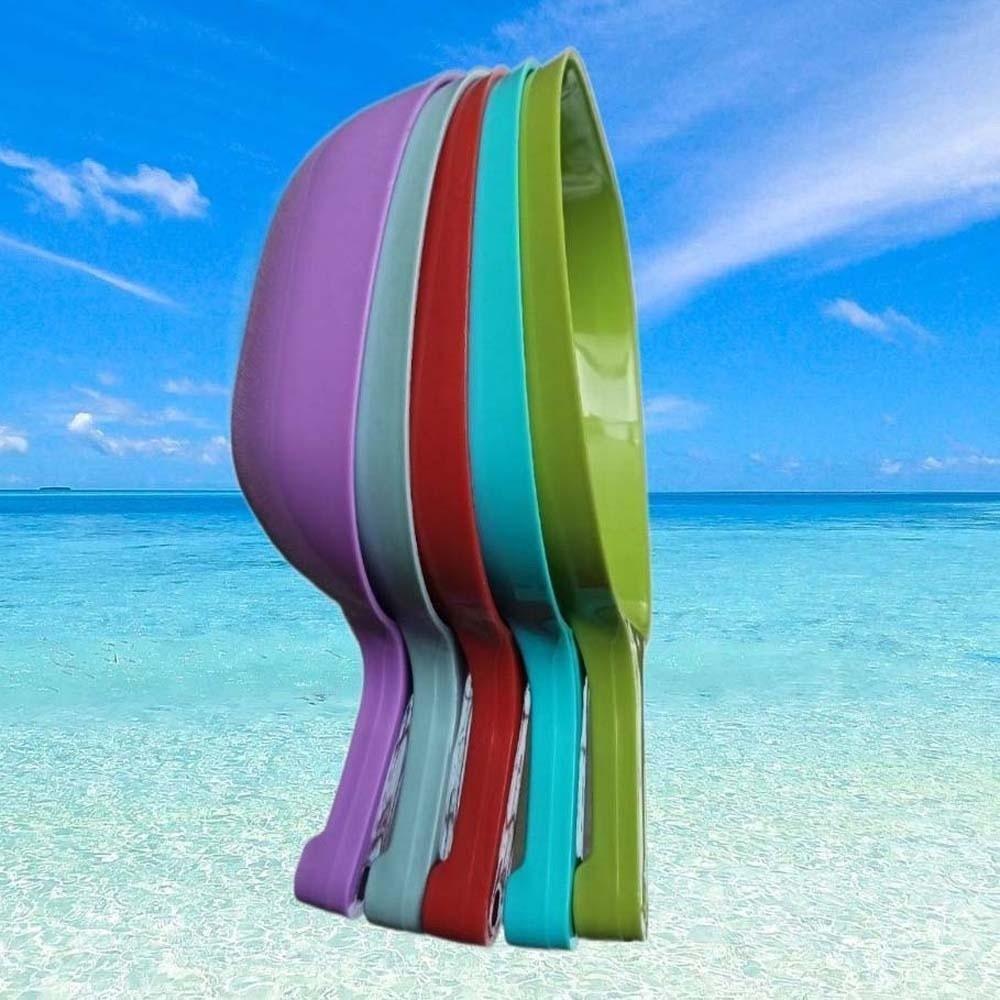 Convenient Creative Water Scoop Large Floatable Water Dipper Hangable Short Handle Kitchen Water Ladle Household