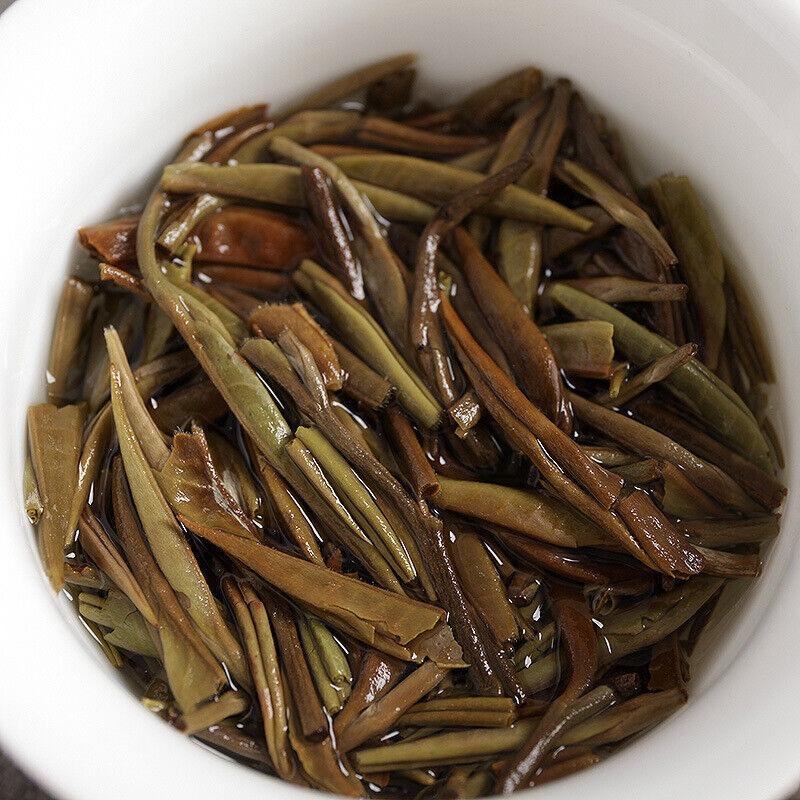 Unveil the Charm of 100g Yunnan - Made Small Cake: Moonlight White Old White Tea with White Hair Silver Needle