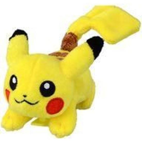 Used plush toy Pikachu small riding Pokemon Pocket Monsters