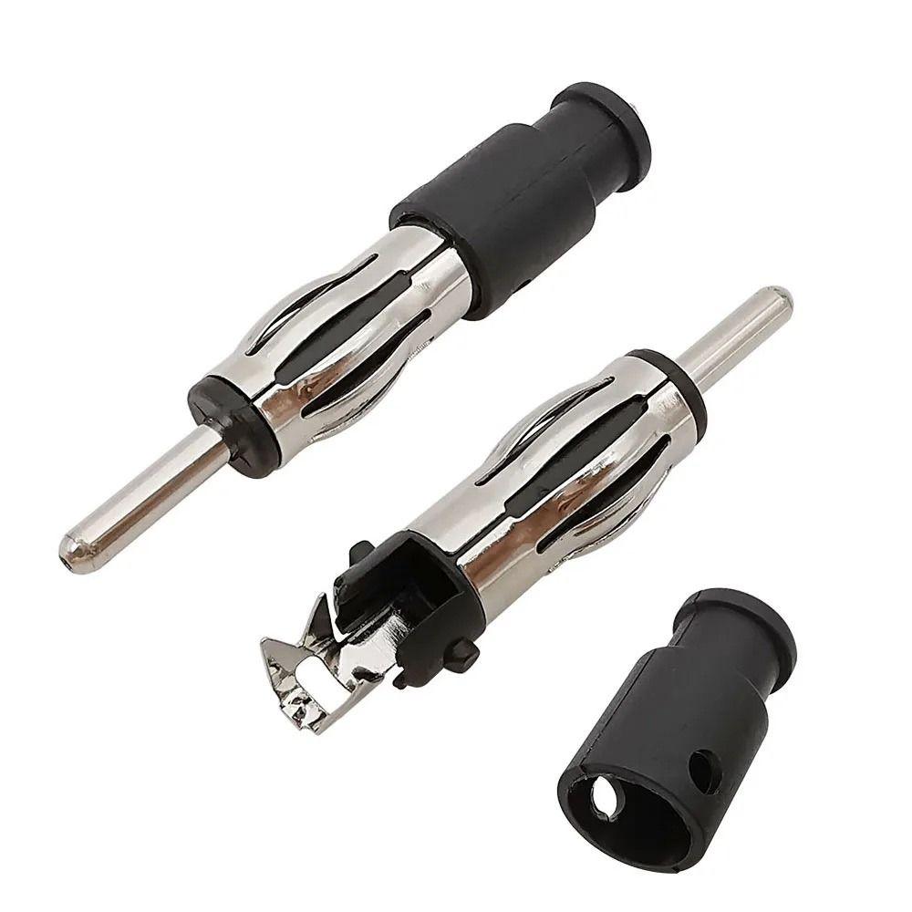 Auto Car Radio AM/FM Car Antenna Plug Adapter Plastic Handle Connector Male Plug Connector