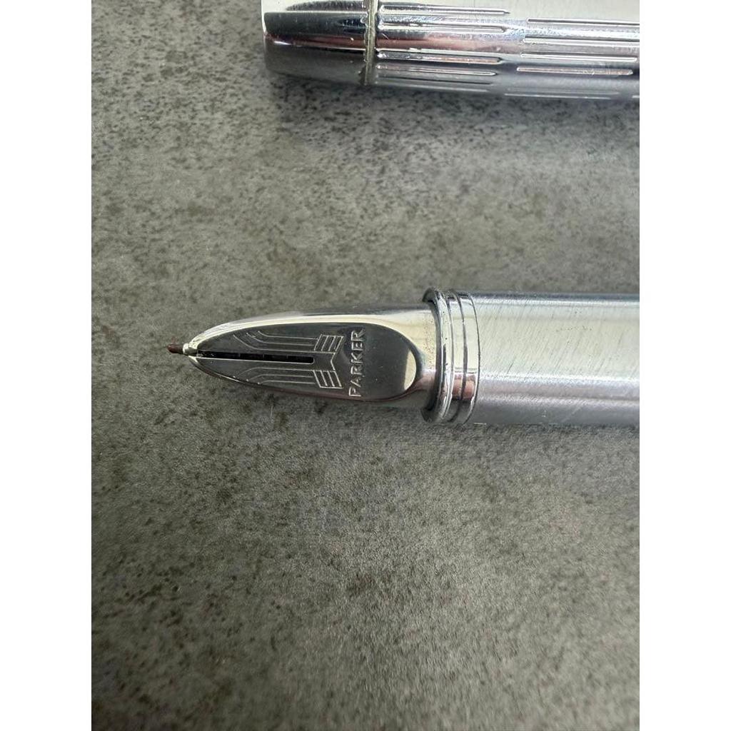 Used PARKER Fountain Pen Silver 5th IM Premium