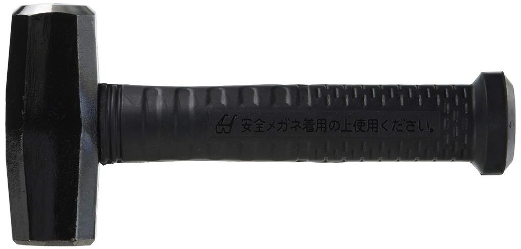 DOGYU Dogyu Industry Pipe Handle Stone Hammer Short 0.9kg 02991 Stone Hammer