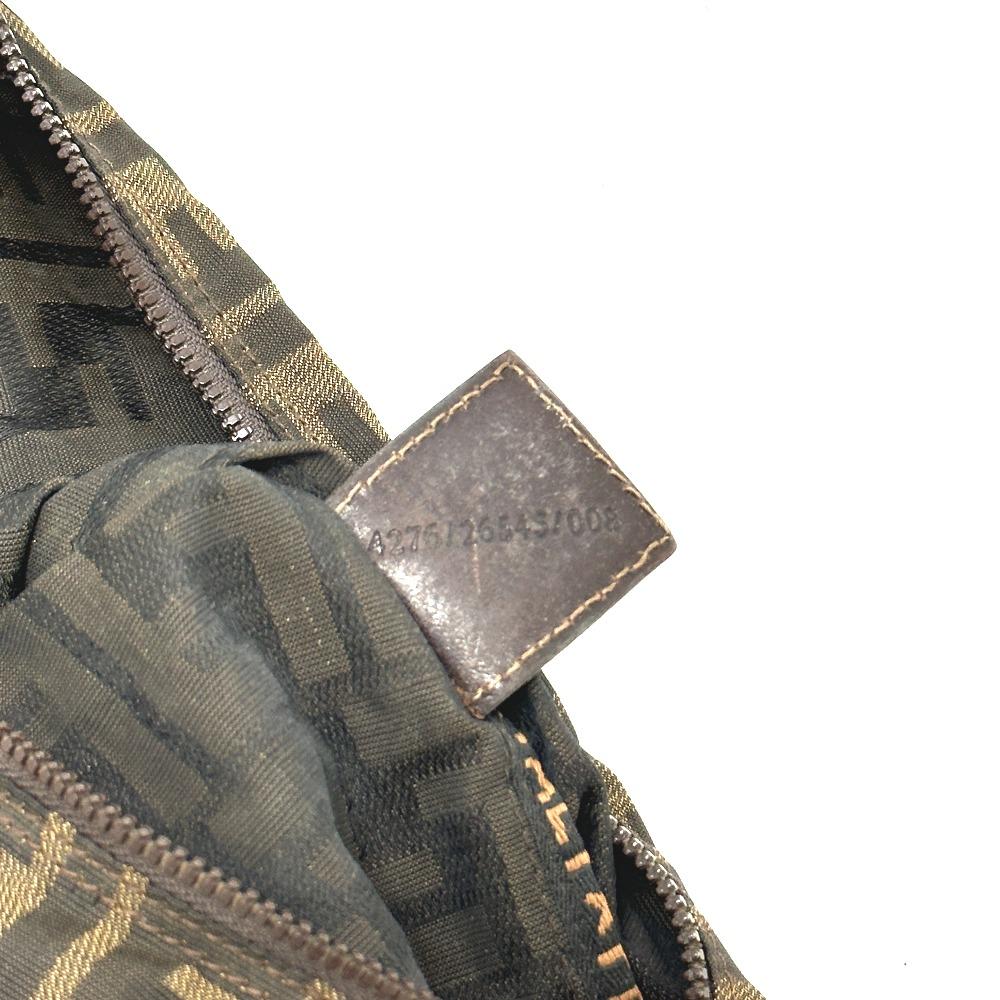 Fendi Zucca Pattern Multi-case All-over Pattern Accessory Case Pouch Brown