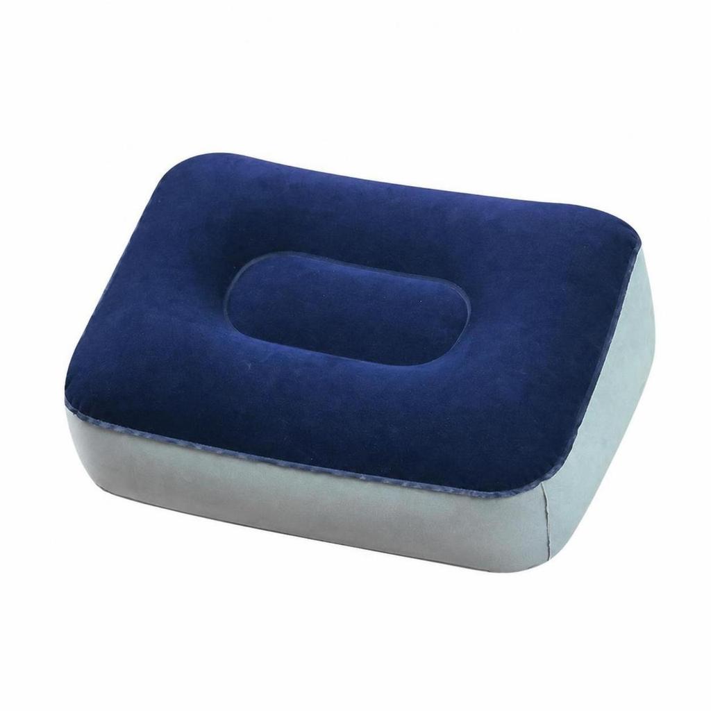 Inflatable Travel Footrest Cushion Aufblasbar Foot Support Tragbar for Travelers