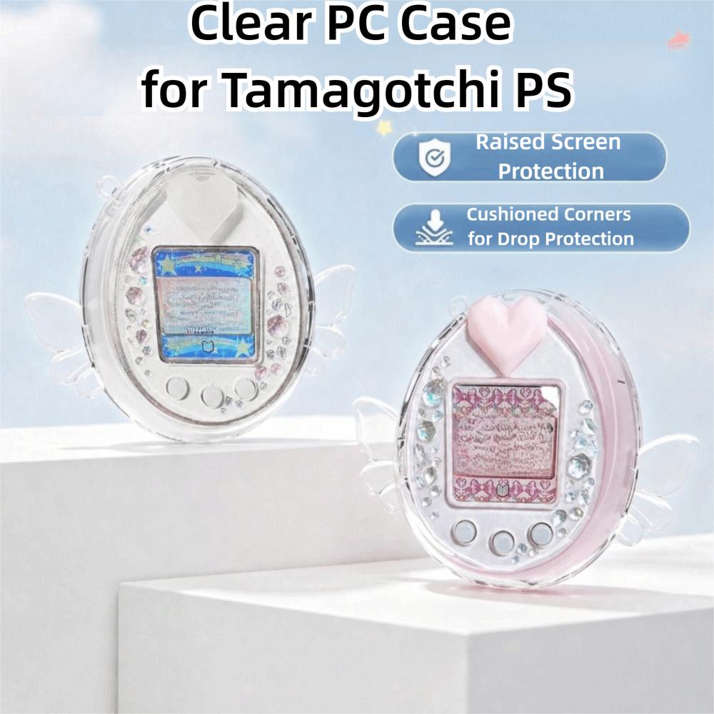 PC Hard Cover Skin Clear Replacement Shell Protective Case for Tamagotchi PS Accessories