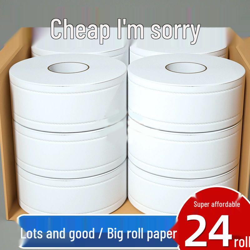 Bulk Commercial Toilet Paper: Large Roll for Hotels, Shopping Malls, and Homes