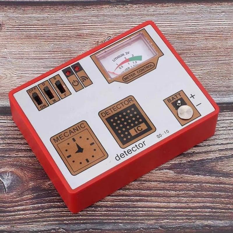 Electronic Meter Movement Tester And Battery Pulse Checker Testing Suitable For Watch Repair With Demagnetizer Function