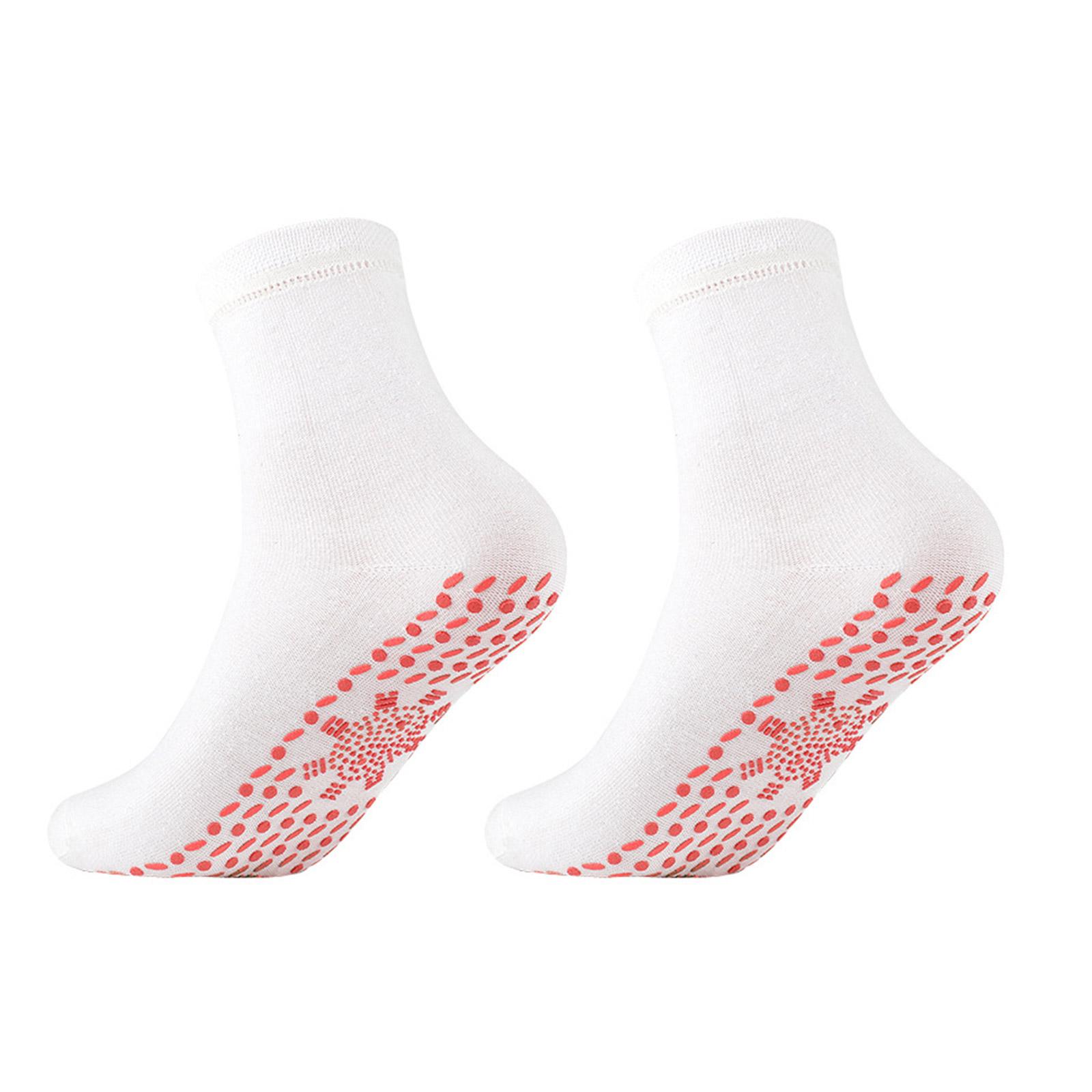 1 пара мужских и женских нескользящих самонагревающихся носков — фото 6