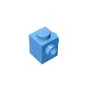 50pcs 26604 Modified 1 X 1 Studs On 2 Sides Bricks Collections Bulk Modular GBC Toys For Technical MOC DIY Building Blocks Compa