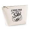 Toiletry Bag - PLANETEE - I Can't Minimalist - 100% Cotton - 3 L - Metal Zip Closure