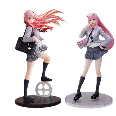 Anime Figürü Sıfır Iki okul üniforması Giydirme JK Etek Modeli Oyuncak Hediye Koleksiyonu PVC Ayakta Bebek