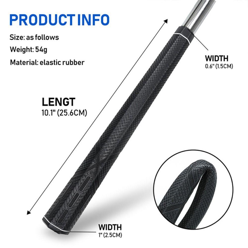 Hexagon Design Golf Club Cover Elastic Rubber Sleeve Premium Golf Club Grip Universal