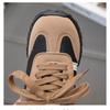 New Autumn and Winter Children's Running Shoes Fashion Leisure Sports Plus Velvet Cotton Shoes