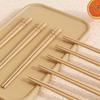 Mold-Resistant Four-Sided Nanmu Bamboo Chopsticks, High-Grade Carbonized Tableware