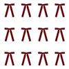 Elegant Velvety Twist Bowknot Christmas Tree Ornament Velvety Holiday Decors For Festival Home Office Decors top sale
