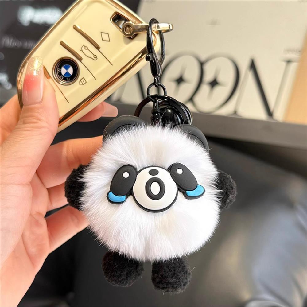 

Moe Coal Ball Plush Keychain Charm