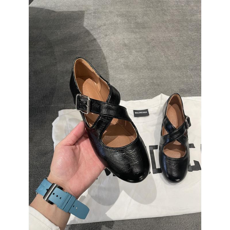 

Spot European Station XJ Women s Shoes 24 Autumn and Winter Fashion Metal Cowhide Leopard Print Tire Cowhide Round Head Cross Strap Mary Jane 35 чёрный