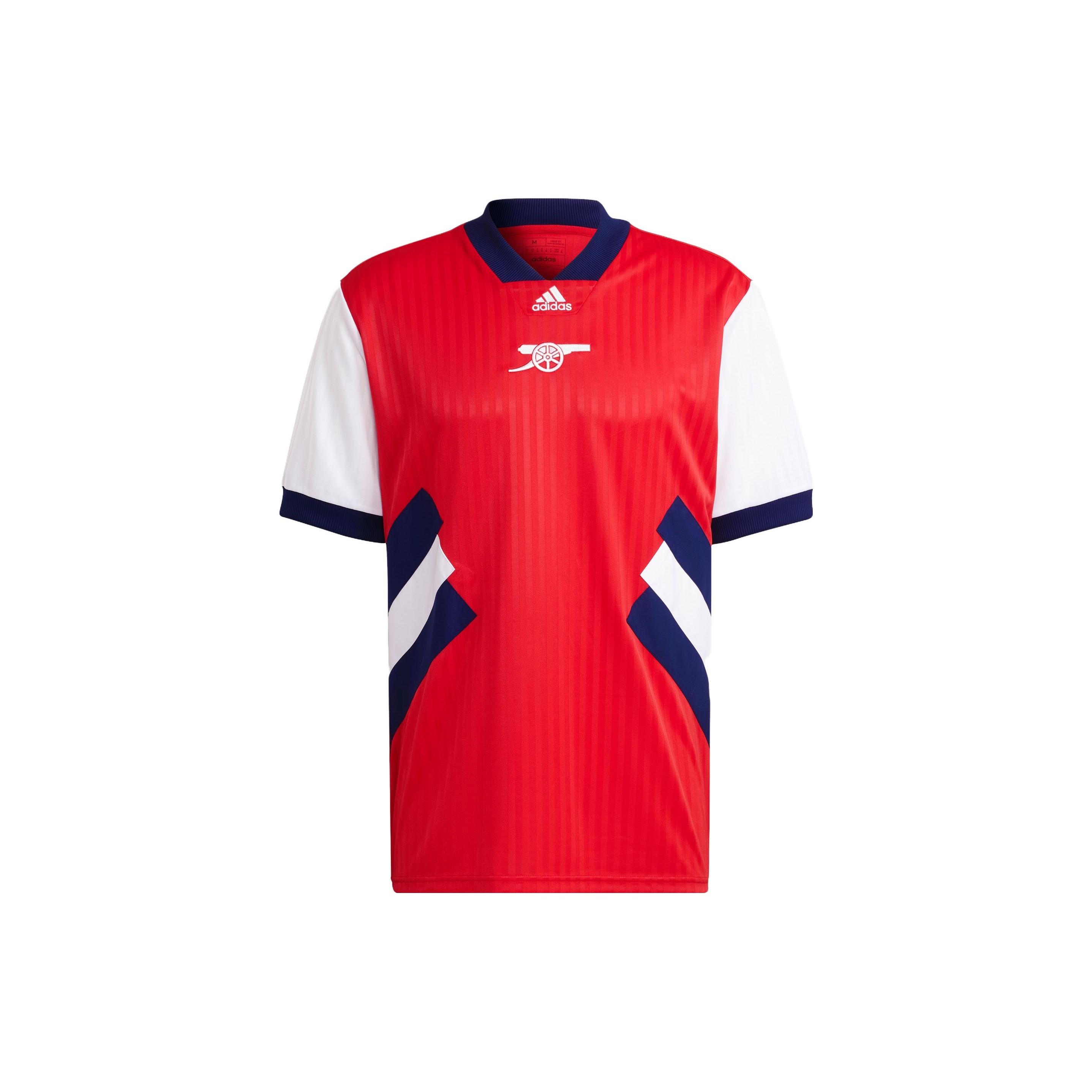 adidas Arsenal Icon Asia Sizing  Red White  Men s HT7151 XXXL