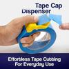 3Pieces Practical Tape Dispenser Sealing Tape Holders Practical Tape Dispenser for Crafting and Professional Use