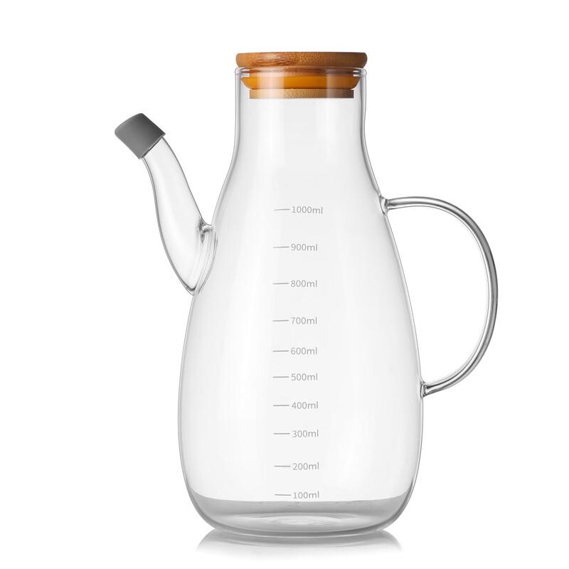 Shangqi 1000ML Borosilicate Glass Oil Dispenser