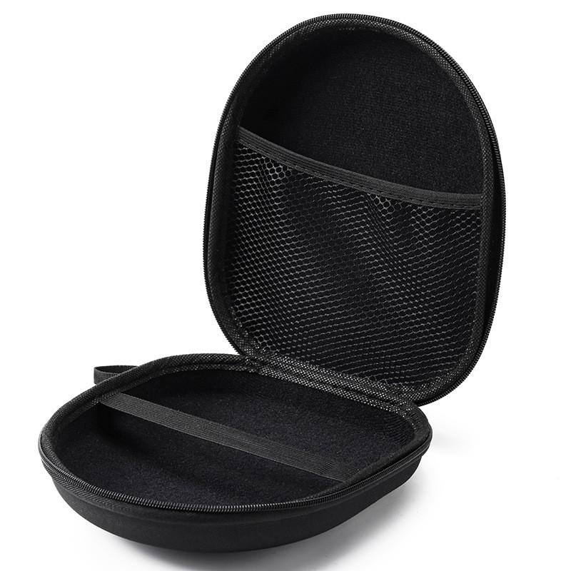 

Универсальная сумка для хранения наушников Портативный противоударный чехол для гарнитуры для Sony WH-CH500 JBL Tune 520BT Anker Bose Беспроводная гарнитура чёрный