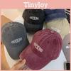 Elegant Design Letter Baseball Hat For Women Men All Season Round Top Cap