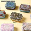 Mini Cute Cookie Candy Storage Tin with Lid for Hairpins, Earrings, or Small Items