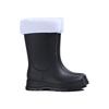 Fashion classic rain shoes women's high rain boots rainy day outdoor travel thickened non-slip waterproof shoes women's rubber shoes British boots
