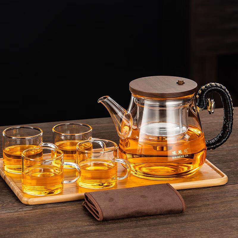 

Chinese Style Glass Teapot Set