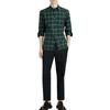 Burberry Shirt Men's Blue Green 80031031