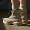 Hight Quality Classic British Street Style Genuine Suede Leather Outdoor Boots For Men's Women's Hombre Height Increasing Shoes