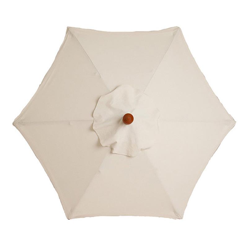 6.5ft 9ft 10ft Patio Umbrella Top Canopy Replacement Cloth,6 Ribs 8 Ribs Outdoor Market Table Pool Garden Umbrella Canopy Covers
