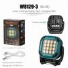 Portable Work Light with Adjustable Brightness Levels Rechargeable LED Mini Work Lamp USB Charging Compatible with Various Work Environments