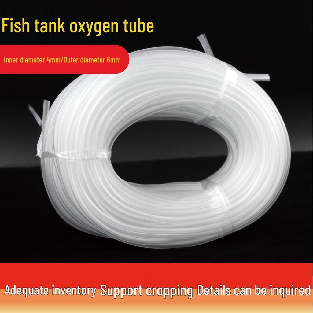 Aquarium Transparent Silicone Oxygen Tube for Fish Tank Air Pump Accessories