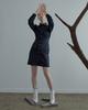 SALON DE SEOUL Zenith Shirt Dress - Navy