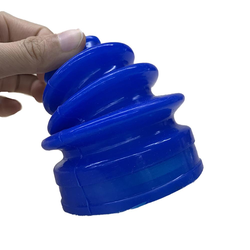 Set cleme silicon 3buc albastru Kit nou-durabil