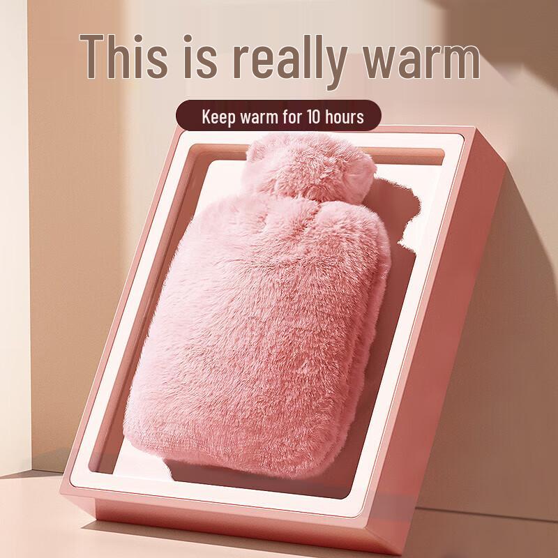

SOTHING Imitation Rabbit Fur Hot Water Bottle