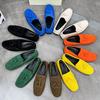 Pacecraft Shoes Men's Suede Moccasins, Soft Genuine Leather, Flexible Sole, Slip-On Comfort ,Versatile Colors, Sizes 39-48