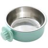 3 Colors Pet Cage Bowl 2-in-1 Pet Feeding Tool Portable Cat Dog Food Dispenser  Rabbit