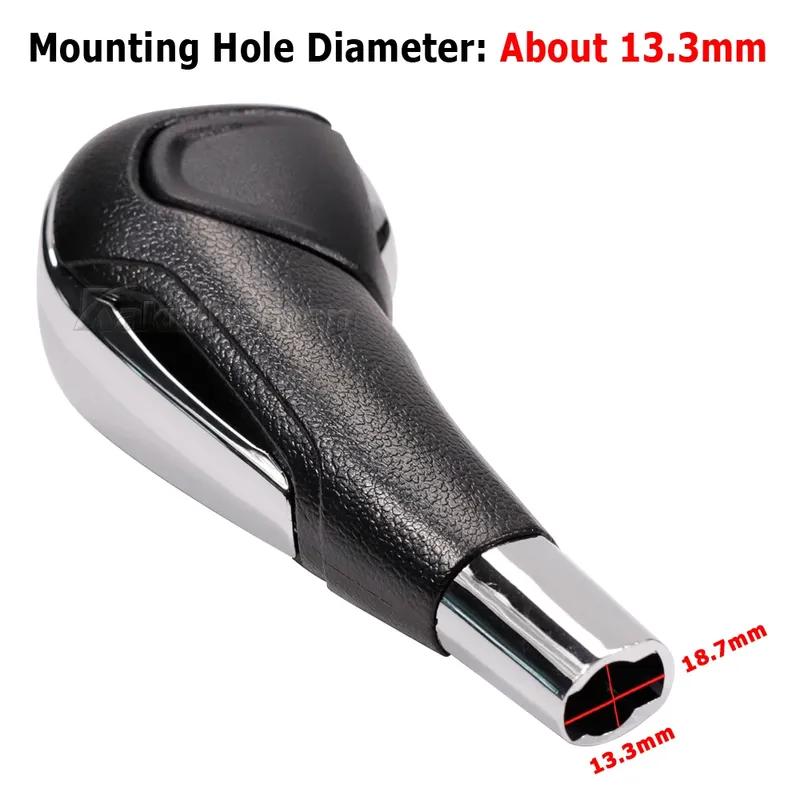 Black Car Gear Shift Knob Automatic Transmission Shifter Lever Head Fit For Chevy Chevrolet Sonic Tracker Trax 95179700 42539376