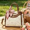Premium Oriental Embroidery Handbag For Mature Ladies, Multiway All-Match Daily Shoulder & Crossbody Bag