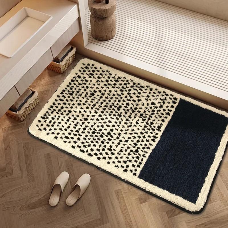 Creative Pattern Carpets for Water-absorbing and Anti-slip Home Decoration In the Living Room, Bathroom and Bedroom