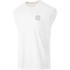 Li Ning Wade Series Solid Color Round Neck Comfortable Breathable Loose Tank Top Men Tops White AVSU023-1