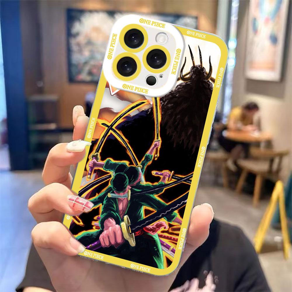 One P-Piece Luffy Zoro Ace Sanji Cover Clear Phone Case For Redmi Note 15 14 13 12 11 11T 11S 10 9 10S 9S 8 Pro Max Plus Case