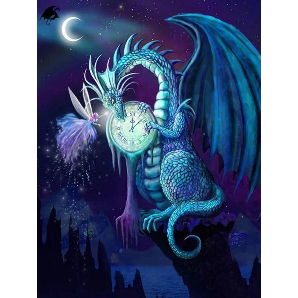 DIY Full Round Diamond Painting Cross Stitch 3D Baby Animal Home Decorative Art Moon Diamond Painting 5d Diamond Art Painting