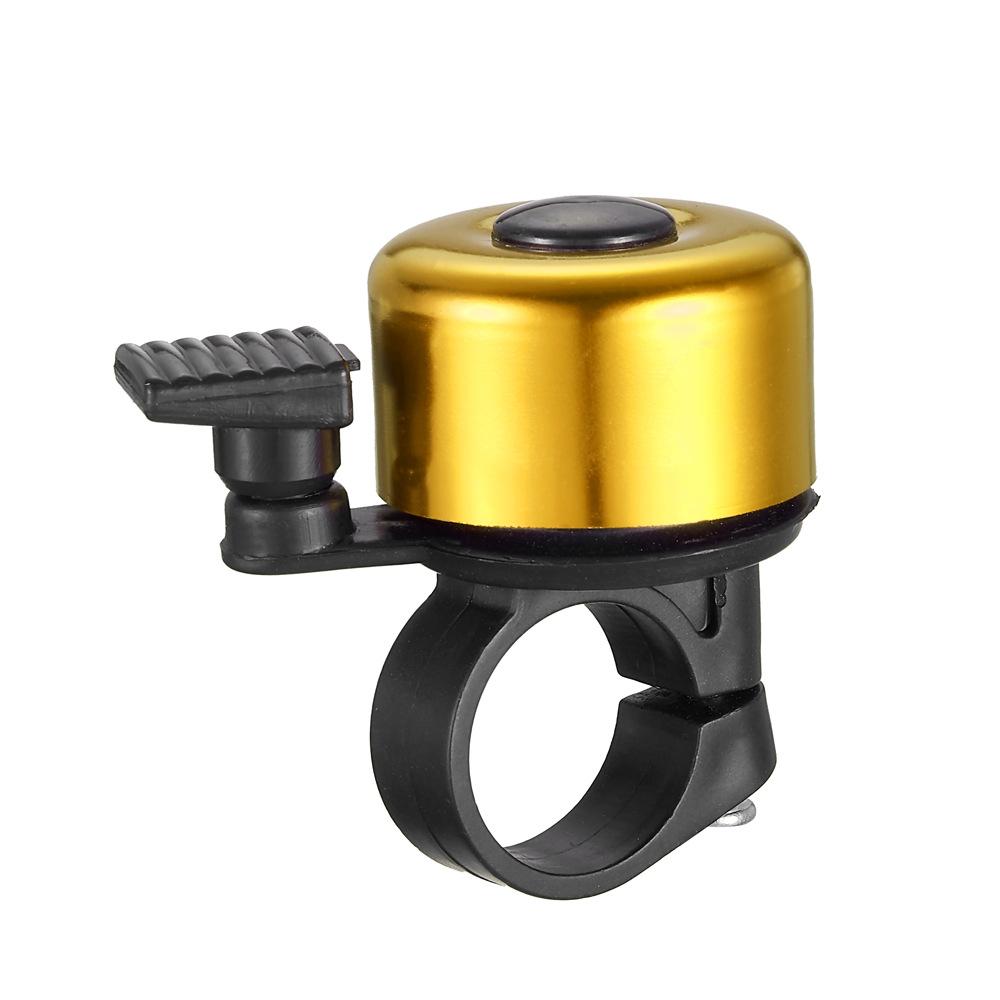 

Звонок для горного велосипеда, невидимый звонок, круглый, алюминиевый сплав, невидимый звонок на руль, 17 г, компактный, простой в установке золотой